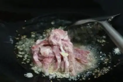 Make Potato fried meat step 7