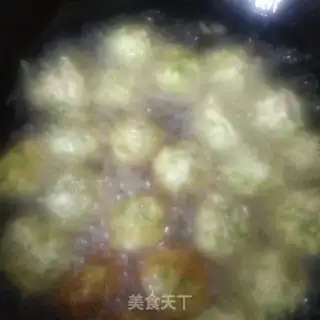 Make radish tofu fried meatballs step 7
