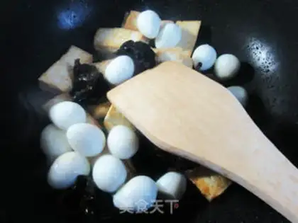 Make ♪ Black-mucked quail ♪ step 3