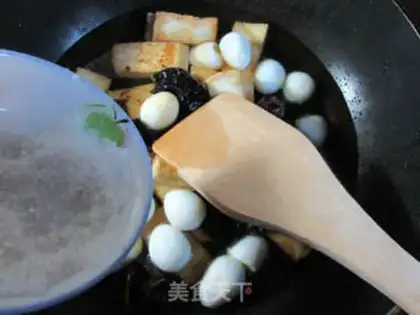 Make ♪ Black-mucked quail ♪ step 6