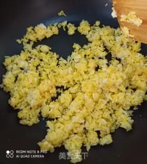 Make Gold and jade rice step 3