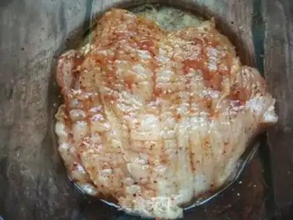 Make Chicken steak step 5