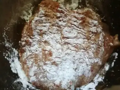 Make Chicken steak step 7