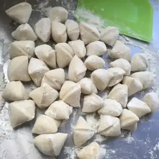 Make Cream eggs and dumplings step 5