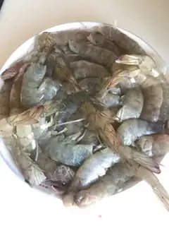Make A fan of garlic shrimp step 3