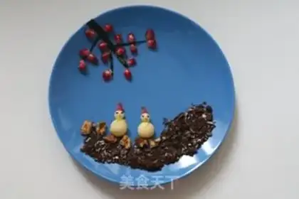 Make Snow platter step 6