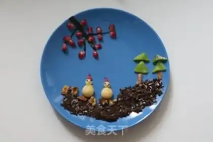 Make Snow platter step 7