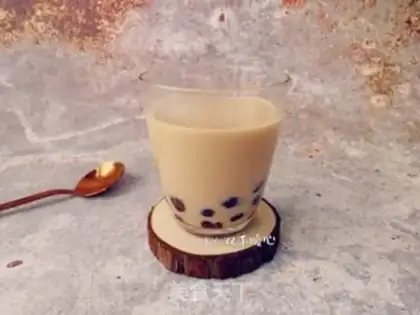 Make Pearl milk tea step 12