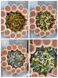 Make Hand-to-hand pizza step 3