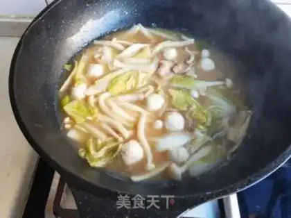 Make ♪ Dollies, sea mushrooms, ball soup ♪ step 13