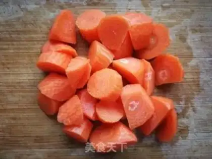 Make Carrot porridge step 1