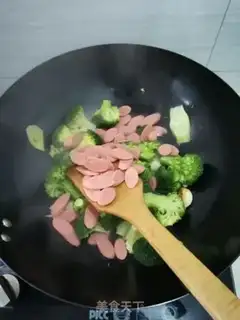 Make Ham broccoli step 5