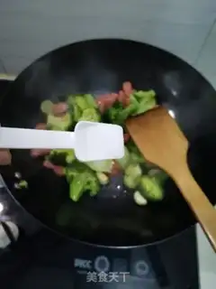 Make Ham broccoli step 6