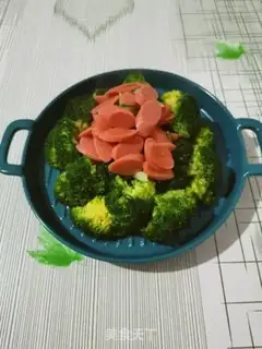 Make Ham broccoli step 7