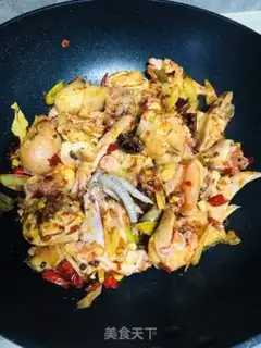 Make Potato chicken step 7