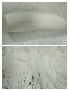 Make Clear the radish step 1