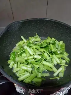 Make Shrimp sauce and cabbage step 5