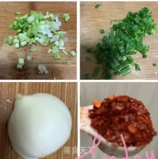 Make Pine-fruit, radish step 2