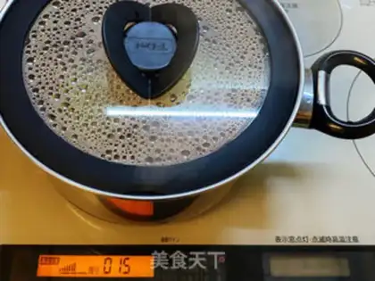 Make Sugar and apples step 1