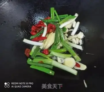 Make The bean sprouts burn duck blood step 2