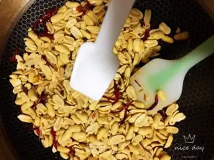 Make Spicy peanut rice step 9