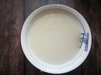 Make radish, tofu-curded puff bag step 1