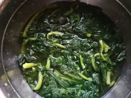 Make radish, tofu-curded puff bag step 4