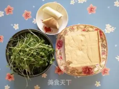 Make Bean seed, tofu step 0
