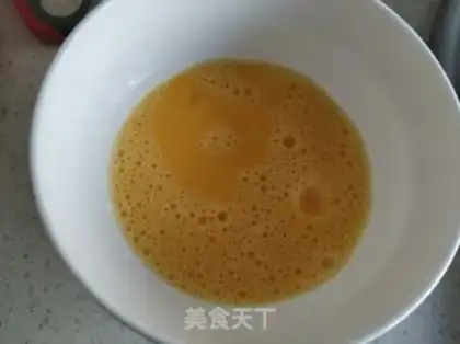 Make Milky fragrance hamcake step 2