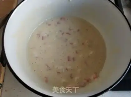 Make Milky fragrance hamcake step 3