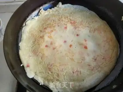 Make Milky fragrance hamcake step 5
