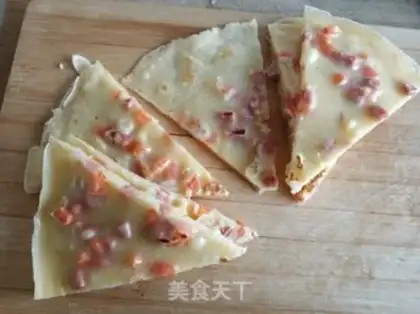 Make Milky fragrance hamcake step 6