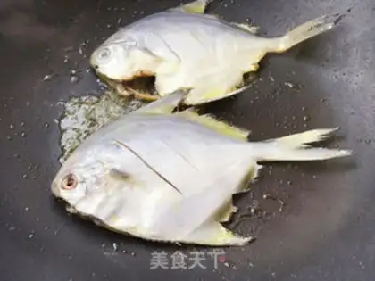 Make Red-burned even fish step 3