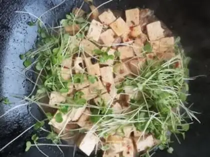 Make Bean seed, tofu step 7