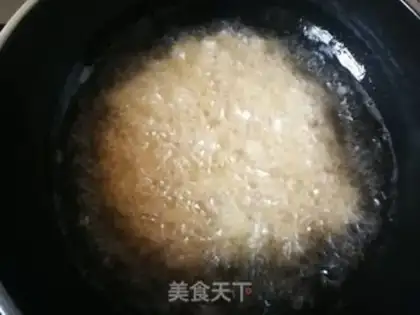 Make radish, tofu-curded puff bag step 13