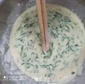Make Celery omelet step 2