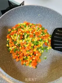 Make Corn bean carrots step 3