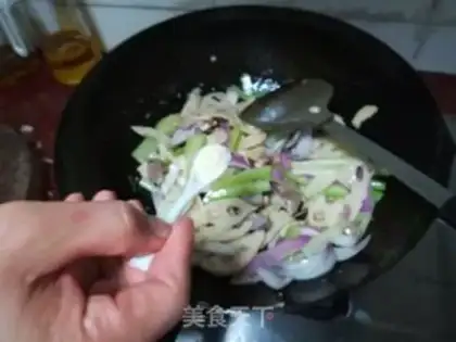 Make Liang has fired the celery step 7