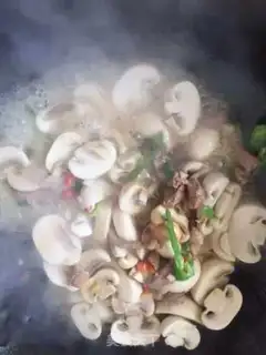 Make Snack and fried meat step 5