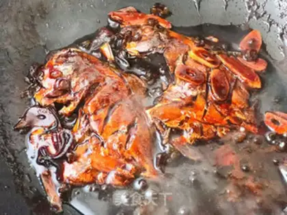 Make Red-burned even fish step 8