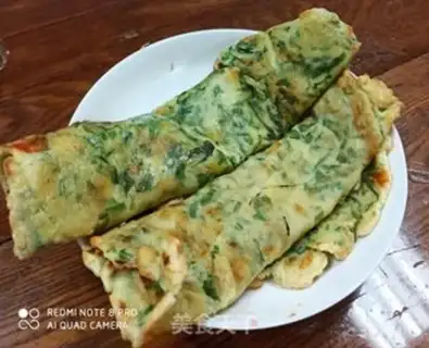 Make Celery omelet step 6