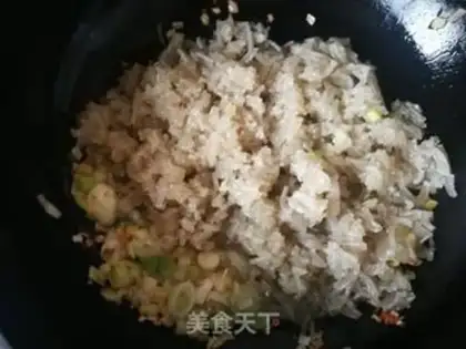 Make radish, tofu-curded puff bag step 18
