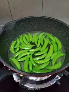Make Garlic sweet beans step 4