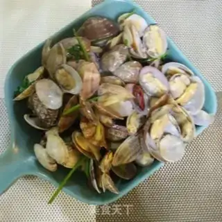 Make Spicy clams step 7