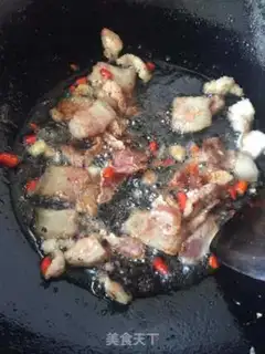 Make Sour meat step 1