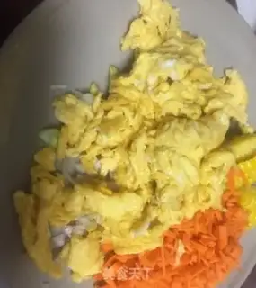 Make Duck egg fried rice step 3