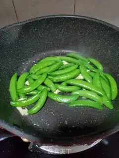Make Garlic sweet beans step 8