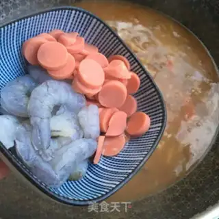 Make Spicy fungus shrimp soup step 9