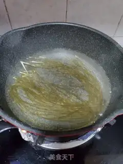 Make Egg-cooked powder step 1