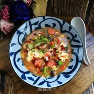 Make Spicy fungus shrimp soup step 12